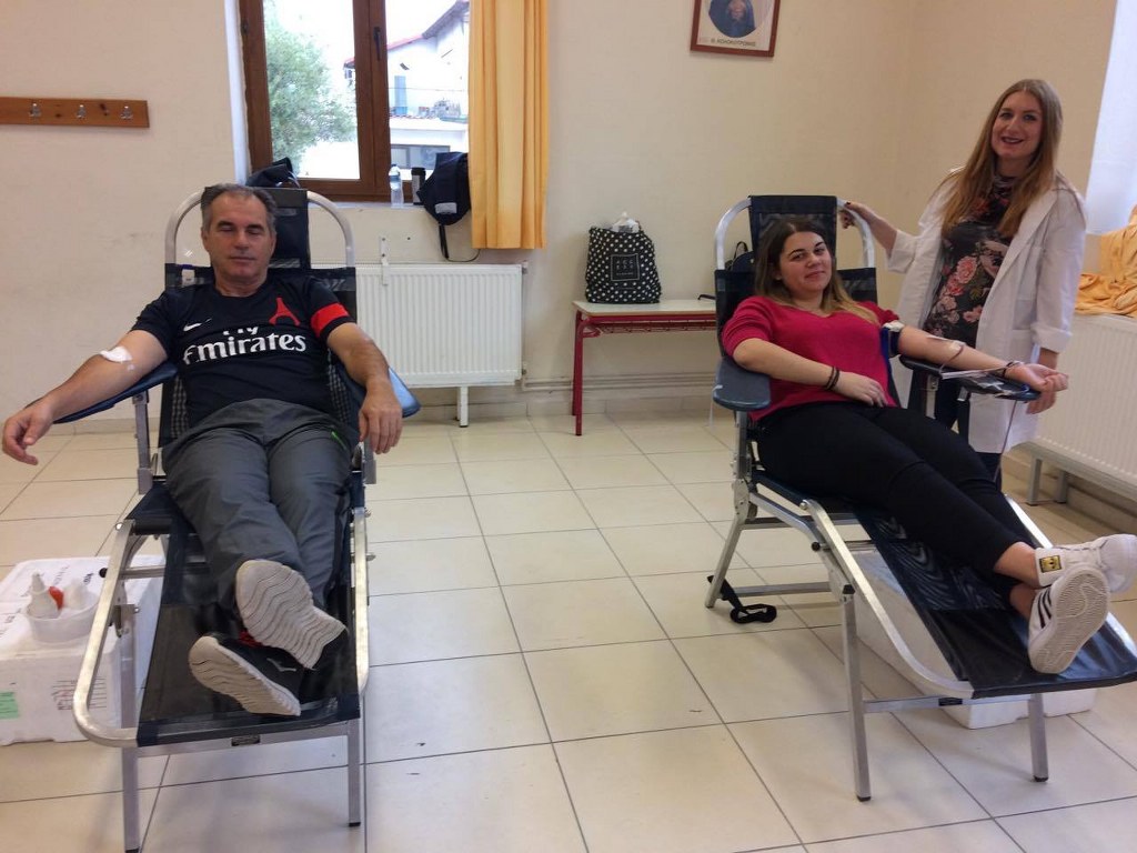 Εθελοντική αιμοδοσία 18/11/2017